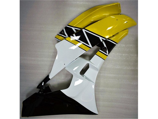 Carénage Moto Yamaha R6 06-07 - Jaune Blanc Noir Carénage Moto Yamaha R6 06-07 - Jaune Blanc Noir