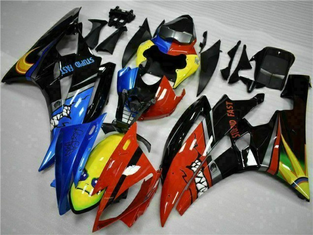 Carénage Moto Yamaha R6 06-07 - Jaune Bleu Rouge Carénage Moto Yamaha R6 06-07 - Jaune Bleu Rouge