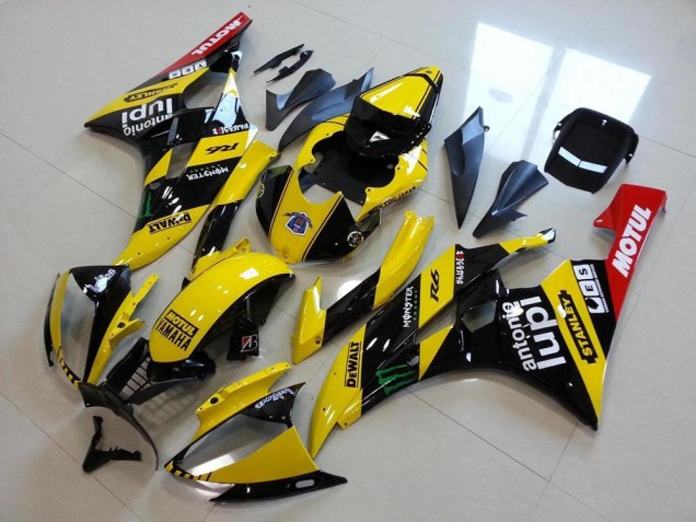 Carénage Moto Yamaha R6 06-07 - Jaune Monster Lupi Carénage Moto Yamaha R6 06-07 - Jaune Monster Lupi