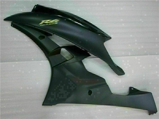 Carénage Moto Yamaha R6 06-07 - Noir Mat Carénage Moto Yamaha R6 06-07 - Noir Mat