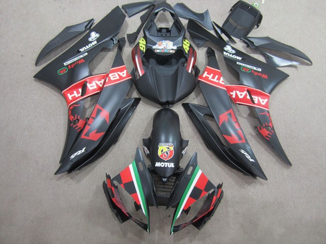 Carénage Moto Yamaha R6 06-07 - Noir Motul 46