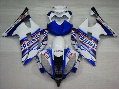 Carénage Moto Yamaha R6 08-16 - Blanc Bleu Sterilgarda Volvo