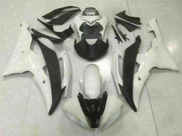 Carénage Moto Yamaha R6 08-16 - Blanc