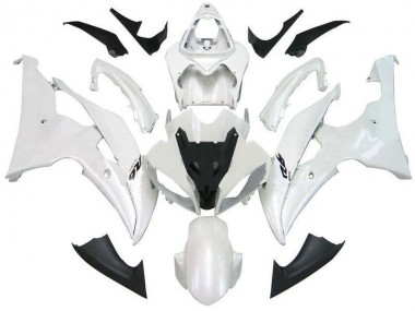 Carénage Moto Yamaha R6 08-16 - Blanc Nacré R6