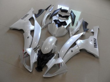 Carénage Moto Yamaha R6 08-16 - Blanc Nacré Style OEM