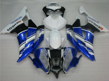 Carénage Moto Yamaha R6 08-16 - Bleu Blanc