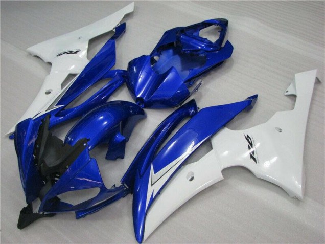 Carénage Moto Yamaha R6 08-16 - Bleu Blanc Noir Carénage Moto Yamaha R6 08-16 - Bleu Blanc Noir