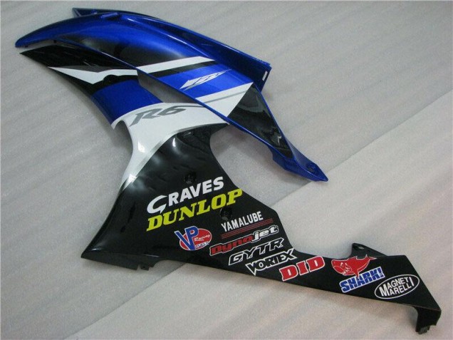 Carénage Moto Yamaha R6 08-16 - Bleu Carénage Moto Yamaha R6 08-16 - Bleu