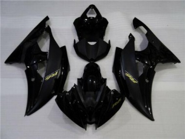 Carénage Moto Yamaha R6 08-16 - Brillant Noir Mat