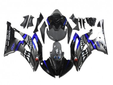 Carénage Moto Yamaha R6 08-16 - Gris Bleu Requin