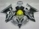 Carénage Moto Yamaha R6 08-16 - Jaune Noir Argent
