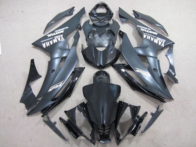Carénage Moto Yamaha R6 08-16 - Noir Blanc Carénage Moto Yamaha R6 08-16 - Noir Blanc