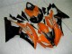 Carénage Moto Yamaha R6 08-16 - Orange Noir Carénage Moto Yamaha R6 08-16 - Orange Noir