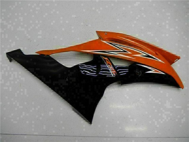 Carénage Moto Yamaha R6 08-16 - Orange Noir Carénage Moto Yamaha R6 08-16 - Orange Noir