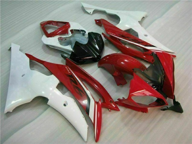 Carénage Moto Yamaha R6 08-16 - Rouge Blanc Carénage Moto Yamaha R6 08-16 - Rouge Blanc
