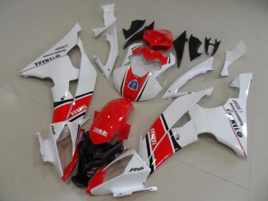 Carénage Moto Yamaha R6 08-16 - Rouge Blanc Style OEM