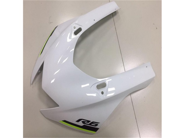 Carénage Moto Yamaha R6 17-23 - Blanc Argent Carénage Moto Yamaha R6 17-23 - Blanc Argent