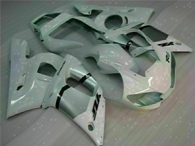 Carénage Moto Yamaha R6 98-02 - Blanc