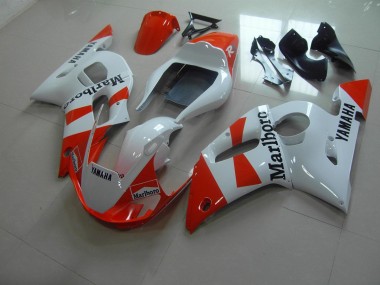 Carénage Moto Yamaha R6 98-02 - Blanc Rouge Marlboro