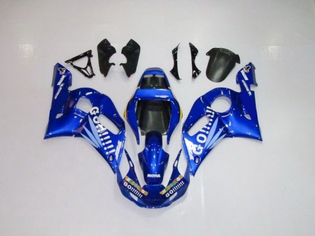Carénage Moto Yamaha R6 98-02 - Bleu Blanc Go Motul