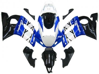 Carénage Moto Yamaha R6 98-02 - Bleu Noir Champions