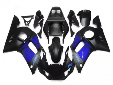 Carénage Moto Yamaha R6 98-02 - Bleu Noir