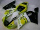 Carénage Moto Yamaha R6 98-02 - Jaune Blanc Carénage Moto Yamaha R6 98-02 - Jaune Blanc