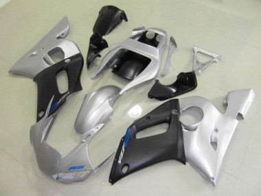 Carénage Moto Yamaha R6 98-02 - Noir Argent