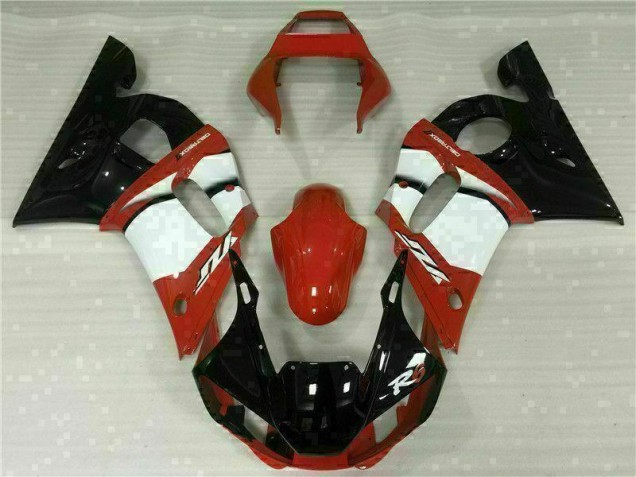 Carénage Moto Yamaha R6 98-02 - Rouge Blanc Carénage Moto Yamaha R6 98-02 - Rouge Blanc