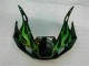 Carénage Moto Yamaha R6 98-02 - Vert Noir Carénage Moto Yamaha R6 98-02 - Vert Noir
