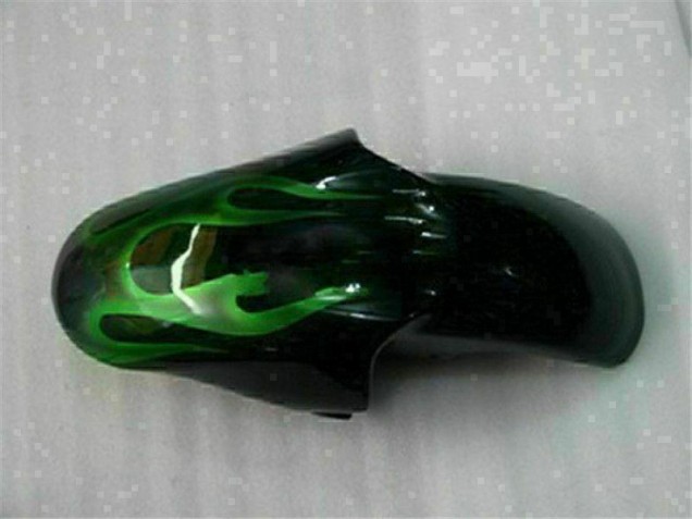 Carénage Moto Yamaha R6 98-02 - Vert Noir Carénage Moto Yamaha R6 98-02 - Vert Noir