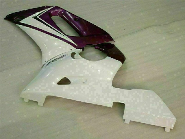 Carénage Moto Yamaha R6 98-02 - Violet Blanc Carénage Moto Yamaha R6 98-02 - Violet Blanc