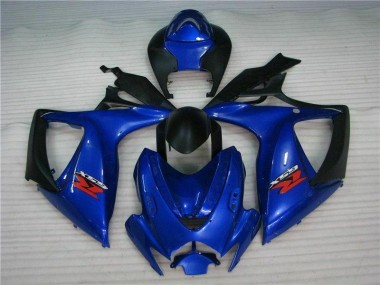 Carénages Moto ABS Suzuki GSXR 600 / 750 K6 06-07 - Bleu
