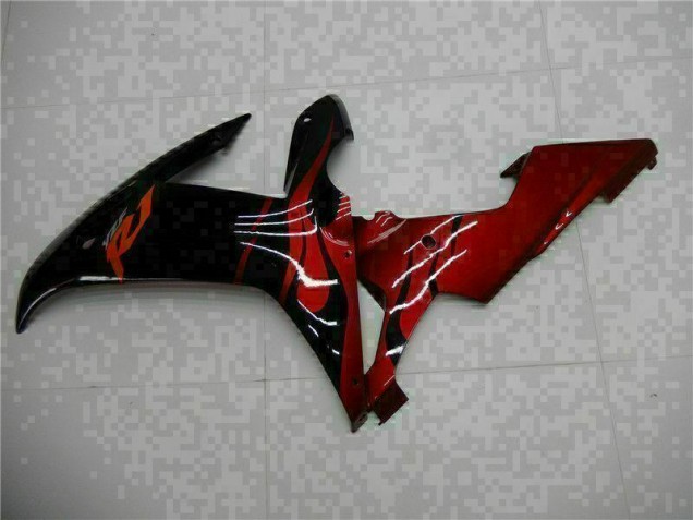 Carénages ABS Yamaha R1 02-03 - Noir