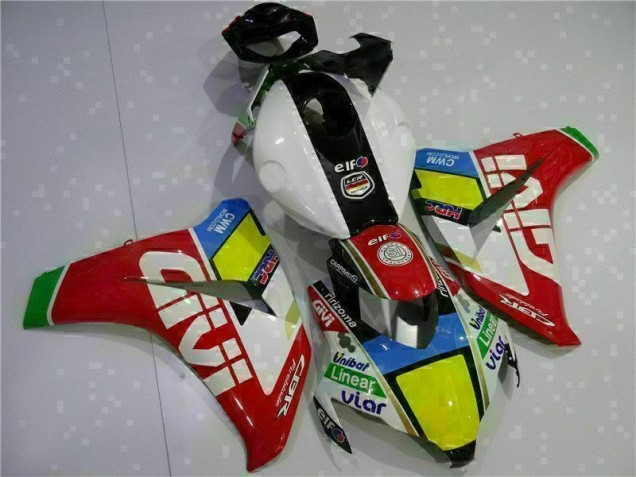 Carénages Moto & Carrosserie Honda CBR 1000 RR 08-11 - Rouge Blanc Carénages Moto & Carrosserie Honda CBR 1000 RR 08-11 - Rouge Blanc