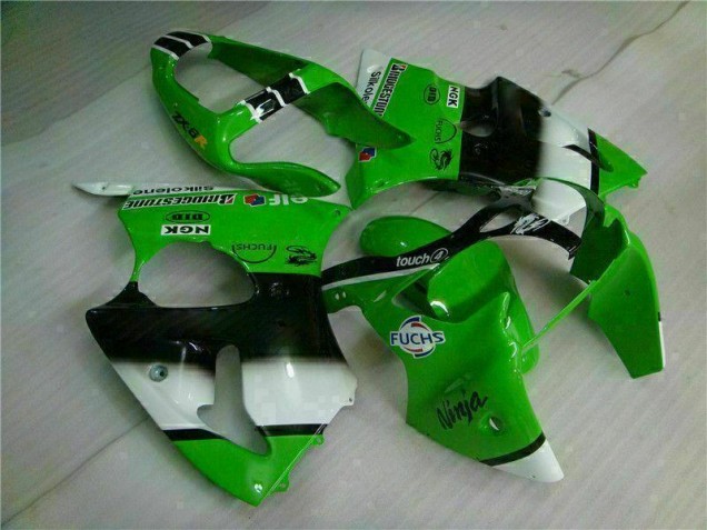 Carénages Moto & Carrosserie Kawasaki ZX6R 00-02 - Vert Noir Carénages Moto & Carrosserie Kawasaki ZX6R 00-02 - Vert Noir