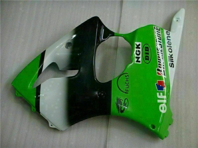 Carénages Moto & Carrosserie Kawasaki ZX6R 00-02 - Vert Noir Carénages Moto & Carrosserie Kawasaki ZX6R 00-02 - Vert Noir