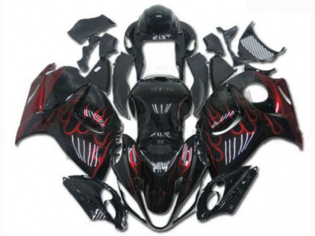 Carénages Moto & Carrosserie Suzuki GSXR 1300 Hayabusa 08-19 - Noir Rouge Carénages Moto & Carrosserie Suzuki GSXR 1300 Hayabusa 08-19 - Noir Rouge