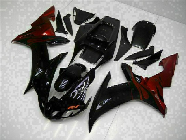 Carenages Moto & Carrosserie Yamaha R1 02-03 - Noir