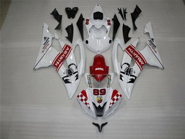 Carénages Moto & Carrosserie Yamaha R6 08-16 - Blanc