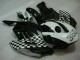 Carénages Moto Honda CBR 1000 RR 04-05 - Blanc Noir Carénages Moto Honda CBR 1000 RR 04-05 - Blanc Noir