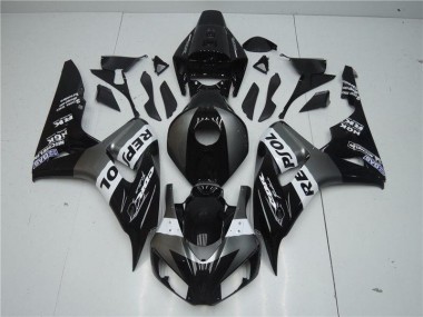 Carénages Moto Honda CBR 1000 RR 04-05 - Gris Noir Repsol