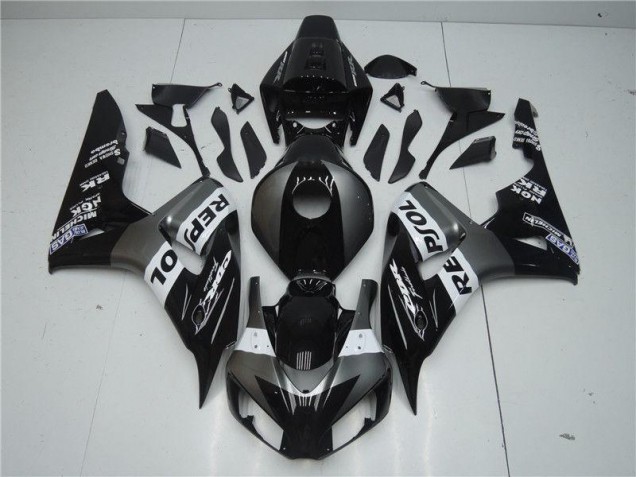 Carénages Moto Honda CBR 1000 RR 04-05 - Gris Noir Repsol Carénages Moto Honda CBR 1000 RR 04-05 - Gris Noir Repsol