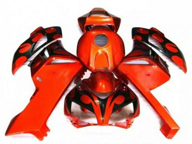 Carénages Moto Honda CBR 1000 RR 04-05 - Orange Noir
