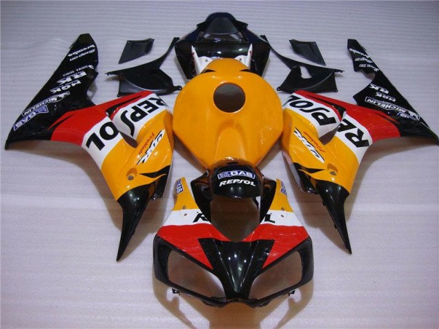 Carénages Moto Honda CBR 1000 RR 04-05 - Orange Noir Repsol Carénages Moto Honda CBR 1000 RR 04-05 - Orange Noir Repsol
