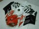 Carénages Moto Honda CBR 1000 RR 04-05 - Rouge Blanc