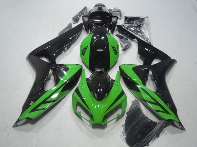 Carénages Moto Honda CBR 1000 RR 06-07 - Noir Vert Carénages Moto Honda CBR 1000 RR 06-07 - Noir Vert