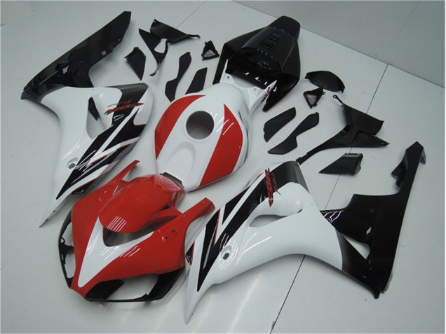 Carénages Moto Honda CBR 1000 RR 06-07 - Rouge Blanc Noir Carénages Moto Honda CBR 1000 RR 06-07 - Rouge Blanc Noir