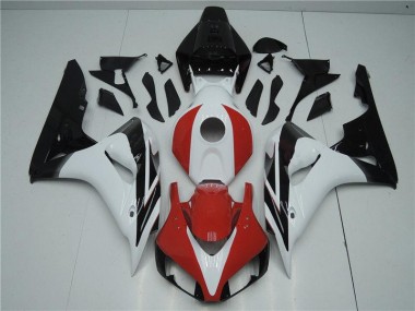 Carénages Moto Honda CBR 1000 RR 06-07 - Rouge Blanc Noir
