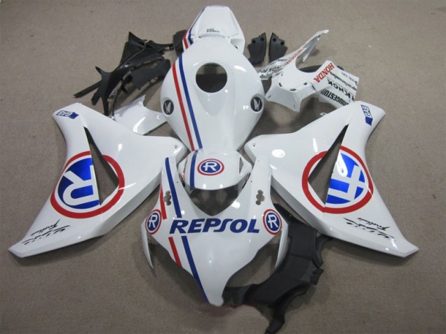 Carénages Moto Honda CBR 1000 RR 08-11 - Blanc Bleu Repsol